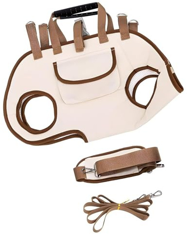 Compact Multi Functional Pet Travel Carriers Equipped for Hand and Shoulder Use Built in Leash and Ventilation Comfort Light Carrier