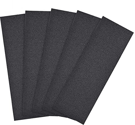 sourcing map 120 Grits Sanding Sheets 9-inch x 3.6-inch Wet Dry Silicon Carbide Sandpaper for Wood Furniture Metal Polishing 5pcs