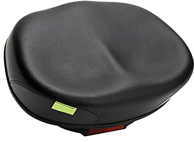 Selle Velo Confortable, Selle sans Nez, Siège Vélo Confortable, Remplacement Selle Vélo Réfléchissant, pour Le Confort des Hommes Et des Femmes