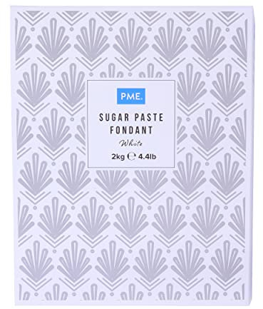 PME Sugar Paste Fondant – White 2kg