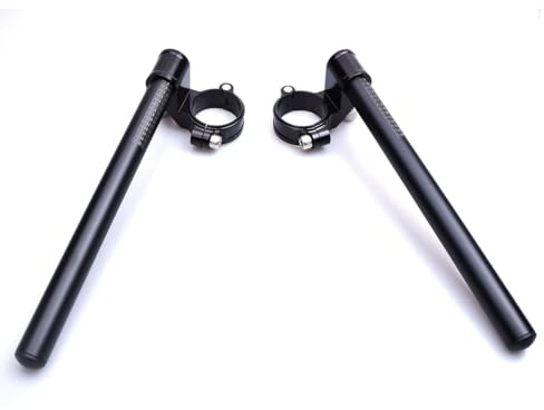 Fullibars Ø 47mm stummellenker set kompatibel mit Yamaha R3 2021-2024 gabel Ø 47mm racing mit neigung 5 °mit Lenkrohre 22.2mm aus Aluminium