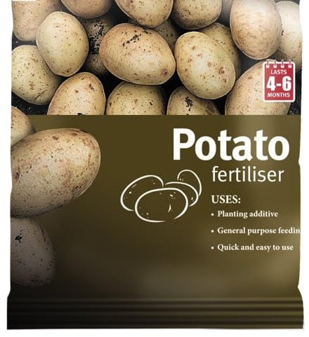 Potato Fertiliser 16-7-15 - High Potash Formula for Robust Potato Growth | Boost Crop Yields - 1x 100g By Thompson & Morgan