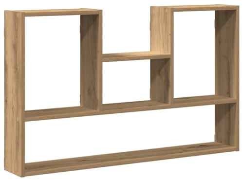 vidaXL Wandregal Artisan-Eiche 99x15x60 cm Holzwerkstoff