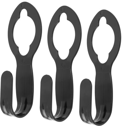 3 Stück Gartenschlauchhalter Haken zum Aufhängen von Schlauchhaltern, leicht, tragbar, Kunststoff, Wasserschlauch-Aufhänger, Haken für Gartenschlauch