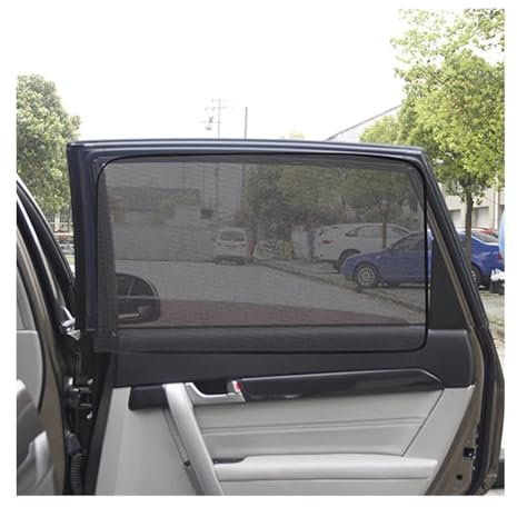 Autofenster-Visier Universal Auto Zubehör Magnetische Autosonnenschutz Sommer UV Schutz Seitenfenster Vorhänge Für Baby Auto Sonnenblende Für Benz W203 Autofensterblenden(Back Row 1PCS)