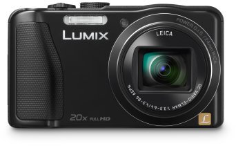 Panasonic Lumix DMC-TZ35EB-K Compact Camera - Black (16.1MP, 20x Optical Zoom Leica DC Lens, 24mm Wide Angle, Full HD Video - AVCHD) 3 inch LCD (Renewed)