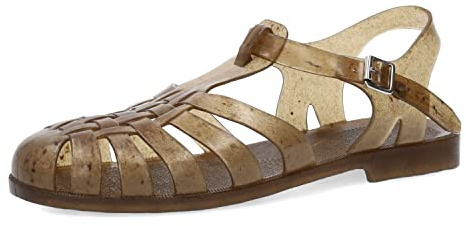 Andrés Machado AM188 - PVC-sandaler med spänne - unisex sommarsandaler - dam och herr - storlek 35 EU till 48 EU
