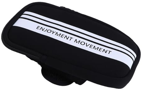 PartyKindom wasserdichte Handytasche Für Sport Armband-handyhalter Mit Ohrhörerloch Geeignet Für Laufen Radfahren Wandern Schwarz