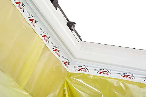 Roto Original EZB Anschluss-Schürze Innen ASI | Anschlussschürze Dachfenster der Baureihe Designo Rx | für zuverlässigen Schutz vor Feuchtigkeit und Witterungseinflüssen