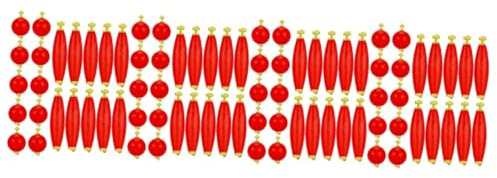 Kisangel 80pcs Foams Fishing Tackles Foams Fishing Tools Fly Bobbers Floats Equipment for Fly and Pike Accessories