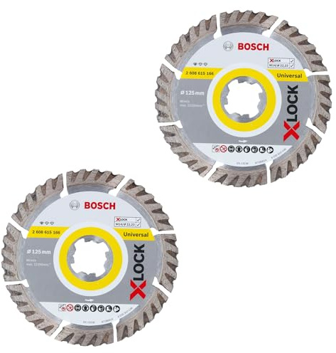Bosch X-LOCK Trennscheibe Standard for Universal 125 x 22,23 x 1,6 x 10 2 Stk