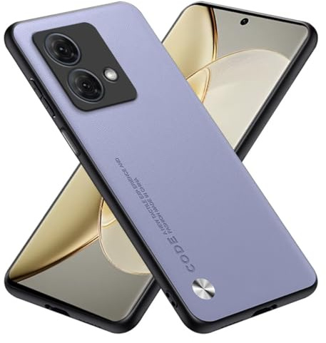 RankOne Funda Compatible con Motorola Moto Edge 40 Neo (6.55) Carcasa Caso Cover Estuche - Púrpura Claro