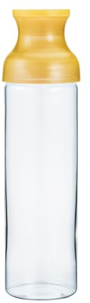 HARIO FIR-100-TY - Botella con filtro, jarra, capacidad práctica, 999.6 ml (1.000 ml), té amarillo, infusión fría, fabricada en Japón