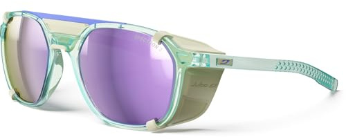 Julbo Lunettes de soleil - SLACK COVER - Hommes - Mint Translucide Brillant/Gris Clair - Catégorie 3
