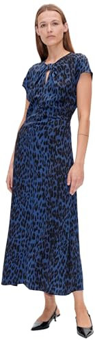 BAUM UND PFERDGARTEN Damen Akeyla Dress Kleid, Blauer Baum Leo, 42