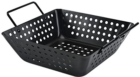 Vassoio per barbecue in acciaio al carbonio, super per barbecue e feste, facile da usare e da pulire