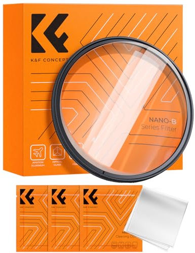 K&F CONCEPT 58mm Filtre Effet Spécial-Allonger Les Ombres Bilatérales pour Objectif Appareil Photo