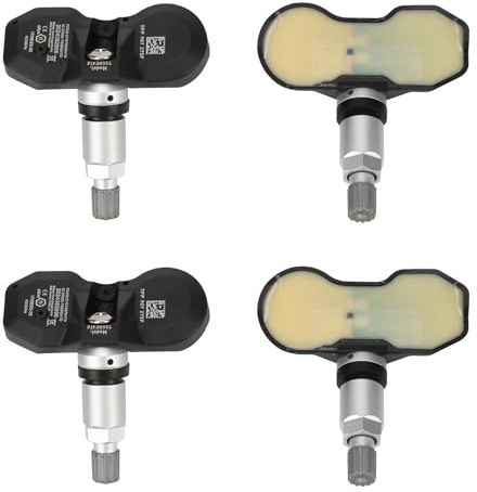 4 Stück Reifendrucksensor A8 Kompatibel mit Audi A4 models from 2001-2008/A6/A8/Q7/R8 RDKS, kompatibel mit RDKS Audi RS4 (B7) 2005-2008/Porsche/Audi RS7 2013 7PP907275F