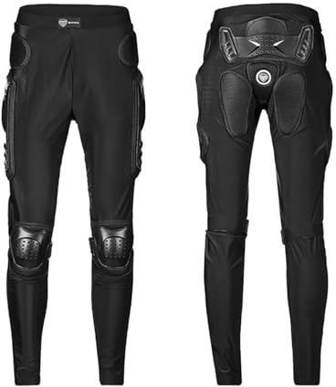 LOMENG Armored Motorcycle Pants for Men and Women Underwear Armor Leggings