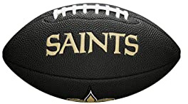 Wilson WTF1533BLXBNJ Palla da Football Americano MINI NFL TEAM SOFT TOUCH, Pelle Composita Soft Touch