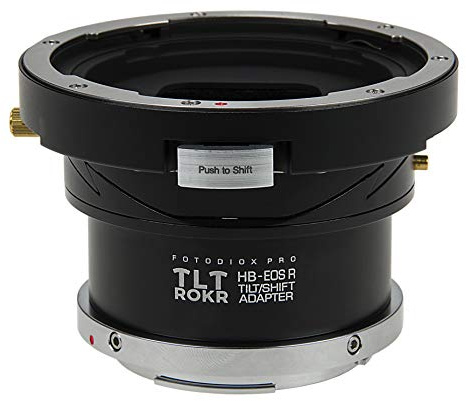 Fotodiox Pro TLT ROKR Tilt/Shift Lens Adapter Compatible with Hasselblad V-Mount SLR Lenses on Canon RF-Mount Cameras