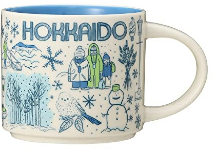 STARBUCKS Japan Hokkaido Been There Series Across the Globe Collection Kaffeebecher, 400 ml