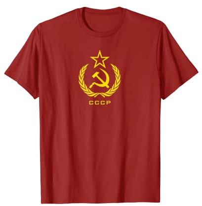 Cccp Hammer und Sichel T-Shirt