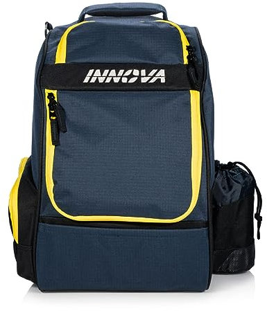 Innova Discs Innova Adventure Pack Golf-Rucksack 2023 - fasst 25 Scheiben - inklusive Innova Mini, Discgolftasche (Blau)