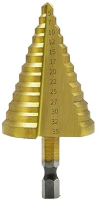 Bohrer-Sets, 5–35 mm HSS-Kern-Stufenbohrer, Spiralnut, Holz, Metall, Lochschneider, Hochgeschwindigkeitsstahl-Kernbohrer