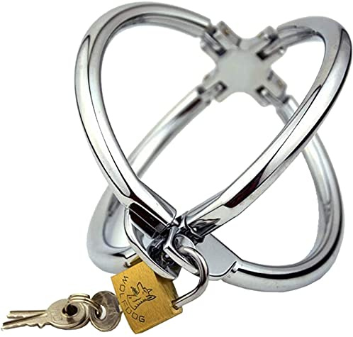 Edelstahl Kreuz Handschellen Metall BDSM Bondage Locking Fesseln Handcuffs Sklave Werkzeuge Erotische Zubehör Handgelenk Manschette SM Sex Spielzeug für Paare,A,Weiblich