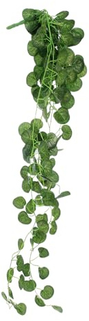 Ciieeo Fake Plant Vine Hanging Basket Green Leaf Rattan Wall Decor Imitated Plant Pendant for Home and Garden Wall Decoration Suitable for Indoor Outdoor Use