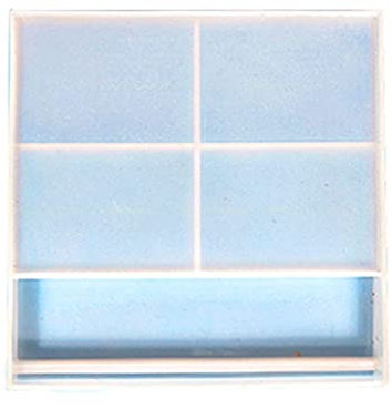 Moule de cadre photo rectangulaire en résine époxy - En silicone - Pour table de bricolage - Décoration de la maison