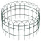 Wiltec Gartenzaun 0,65 x 10 m grün, Maschendrahtzaun Stahl PVC-beschichtet, Drahtzaun 9 x 15 cm Maschen, Zaun für Garten, Maschenzaun einfache Montage