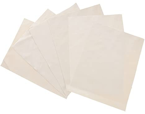 DOITOOL 6sheets Pre-Cut Cloth for Clay Flat Smoothing Pottery Tools for Crafting Softer Material for DIY Pottery Making