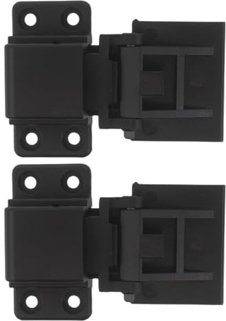 LOORGVEL Turntable Dust Cover Hinges Replacement Parts for Smooth Operation and Antislip Plastic Audio Turntable Hinge Parts Repair for Home Audio