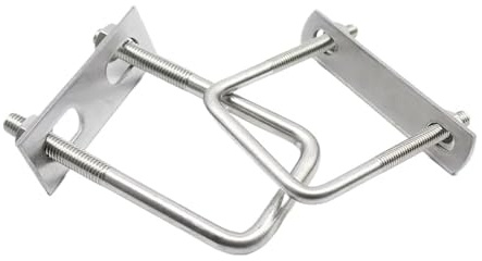sujetadores de pernos en forma de U inoxidable, Los pernos en U fijaron tamaños múltiples del acero inoxidable 304 for el remolque automotriz(M10x110x135 2Sets)