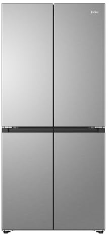 Haier Frigorífico Americano 523 L Inox, Rise [HCR58S18DNMM] | 4 Puertas, 83 An. x 185 Al. cm, Total No Frost, Motor Inverter, Magic Zone, Active Fresh Zone, Filtro Aire, Columna de Metal