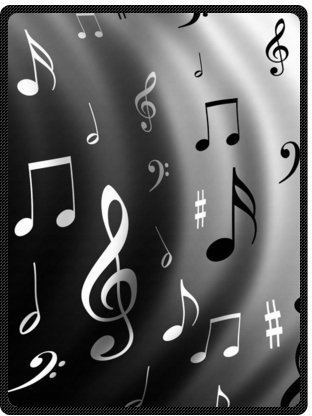YISUMEI Blanket 150 x 200 cm Cuddly Blankets Soft Flannel Soft Fleece Blanket Bed Throw Graphics Music Notes