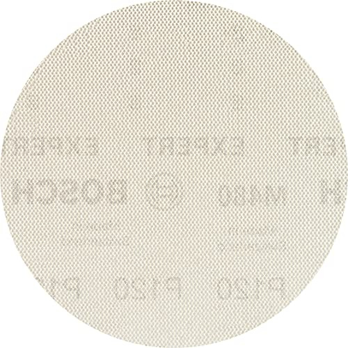 Bosch 50x Abrasif réticulé EXPERT M480 pour ponceuses excentriques | pour Peinture sur bois, Bois dur, Grain 120, Professional Accessoire Ponceuse excentrique, Ponceuse vibrante