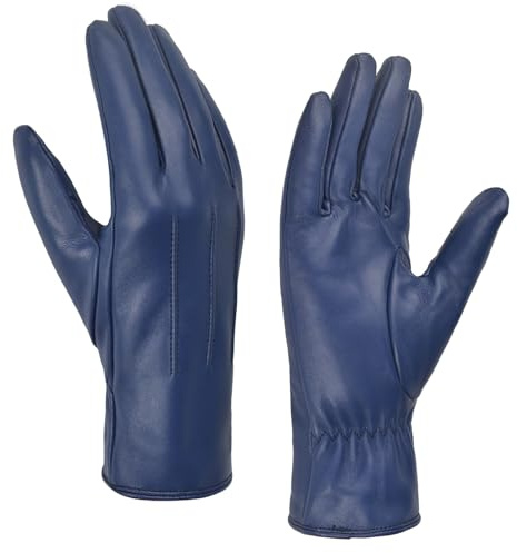 Harssidanzar Damen Winter Warm Handschuhe Touchscreen Vintage GL017EU