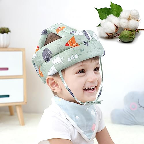 Chapeau Anti-Collision pour Bébé,Bébé Head Protector,Casque Bebe Antichoc Protection Bebe，pour l'enfant qui Apprend à Marcher et à Ramper Bébé Casque de Sécurité, Protège-Coins Pour Enfants