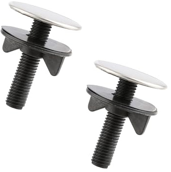 Tabanzhe 2 PCS Stainless Steel Sink Hole Cover,Sink Tap Hole Stopper Sink Accessories Prevents Leaks,for Kitchen Sink Wash Basin Bathroom Sink Bathtub