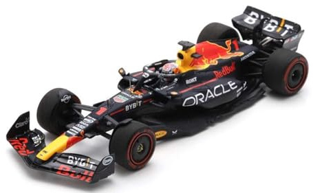 SPARK 1/43 S8910 Red Bull RB19-40TH Career Winner Spanish GP 2023 (M. Verstappen) Diecast Modelcar