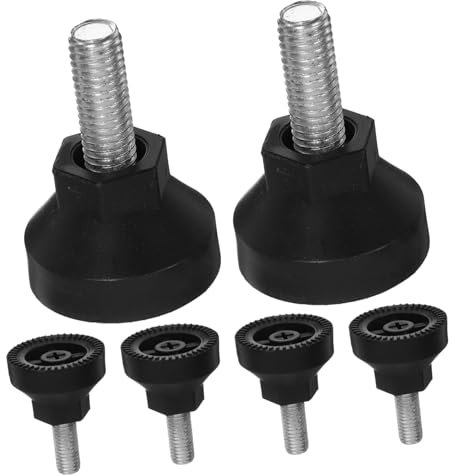 ULTECHNOVO Stand Riser Leveler Kit 6 Hochleistungs-nivellierfüße Aus Kunststoff Für Labor-hebeständerschrauben