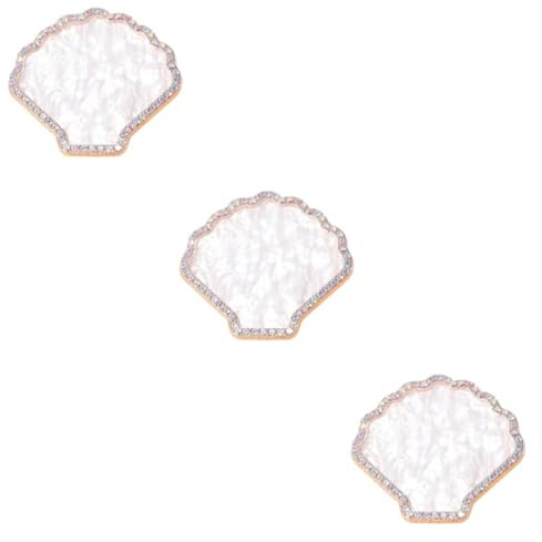 FRCOLOR 3 Pz tavolozza per contenitori per cosmetici contenitori cosmetici pallet per nail art tavolozza di colori gel per scaffale espositivo vassoio per smalti resina