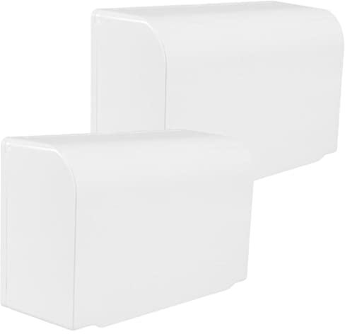 WATIIFUFU 2 Pezzi Copertura Presa a Muro Resistente Alle Intemperie, Protezione Anti-schizzi Per Presa Cucina Bagno Adesivo