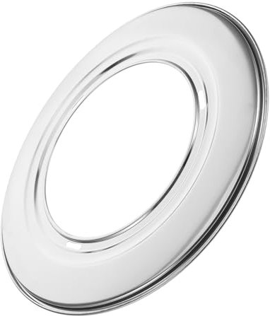 TOPBATHY Cestello in Acciaio Per Cottura a Vapore Design Circolare Esterno Interno Multistrato Efficiente Per Vaporiera Per Vari Alimenti Vassoio Per Acqua e Nutrienti