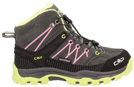 CMP Kids Rigel Mid Trekking Shoe WP, Scarpe Alta Unisex-Bambini e Ragazzi
