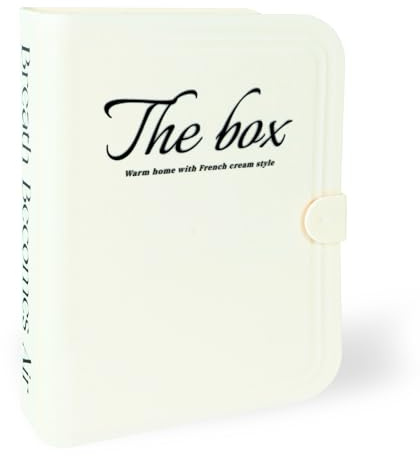 Cajas Organizadoras Caja Almacenaje 22*18*6,5CM Organizador Cajon, Caja Organizadora con Forma de Libro Cajas con Tapa con Compartimentos para Almacenamiento Categorizado para Artículos Pequeños