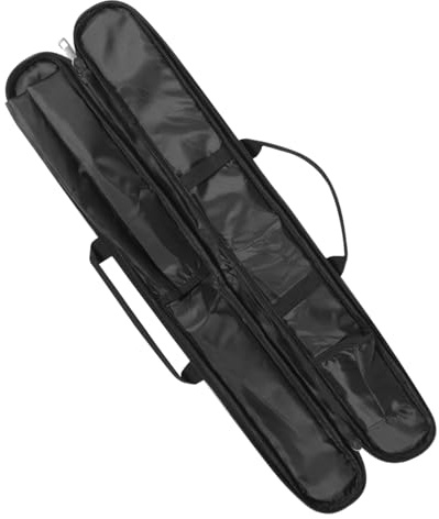 Gatuida Paquet de Rangement Facile à Transporter Noir pour Flûte en Tissu Oxford Léger et Résistant Bandoulière Réglable, pour Instruments de Musique et Flûte en Bambou